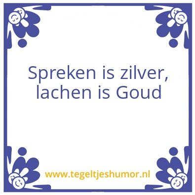 Tegeltje: Werken in de zorg