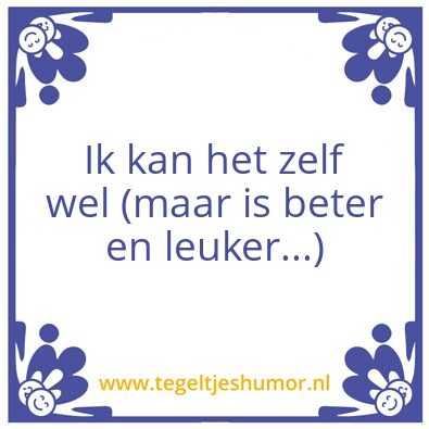 Tegeltje: Hoi