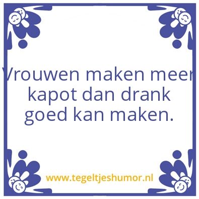 Tegeltje: Vrouwen