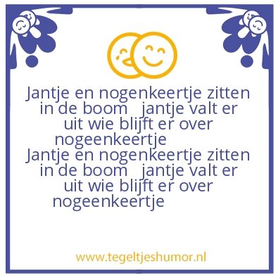 Tegeltje: wesley