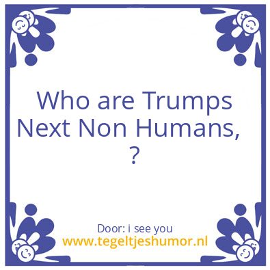 Tegeltje: I See