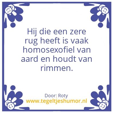 Tegeltje: Fiel