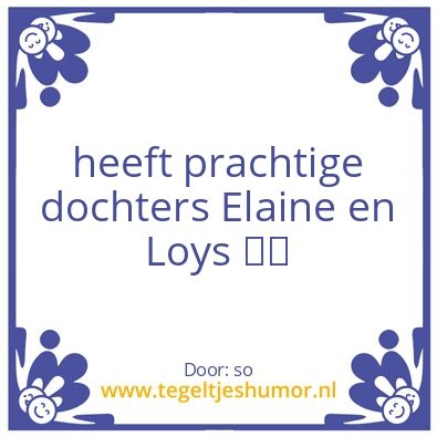 Tegeltje: so