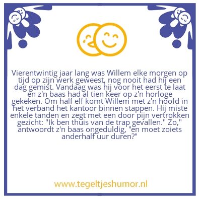 Tegeltje: werk