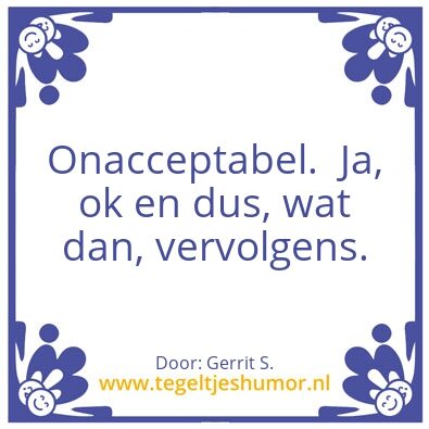 Tegeltje: Ik ben Gerrit.