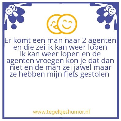 Tegeltje: fiets gestolen