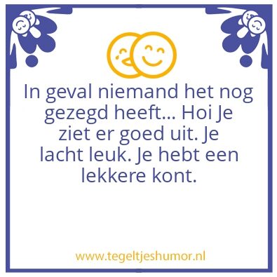 Tegeltje: Kont