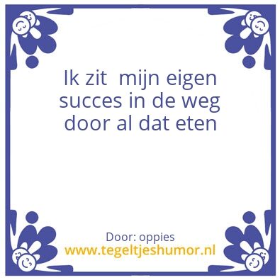 Tegeltje: Wijsheid van Mike