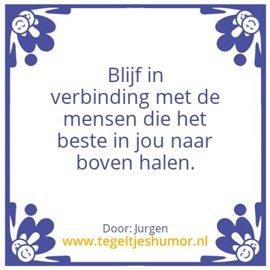 Tegeltje: HET BESTE
