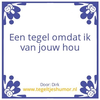 Tegeltje: Jamy