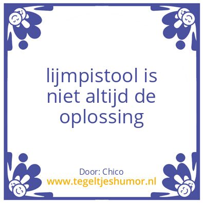Tegeltje: Chico