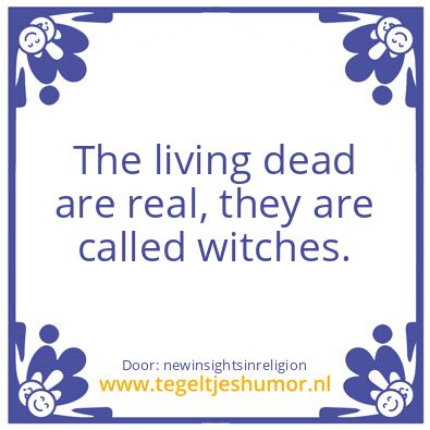 Tegeltje: The Living Dead