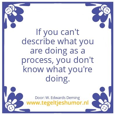 Tegeltje: Proces