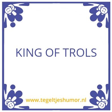 Tegeltje: ..