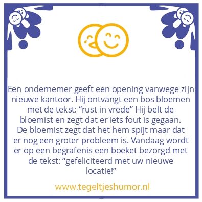 Tegeltje: Bloemen