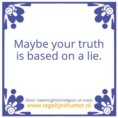 Tegeltje: Now You Know