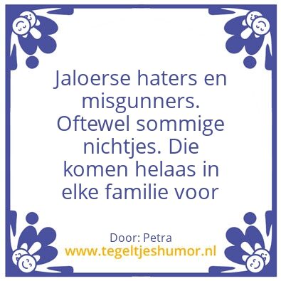Tegeltje: Nichtjes