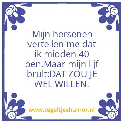 Tegeltje: spierpijn
