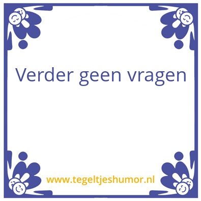 Tegeltje: tegel 1