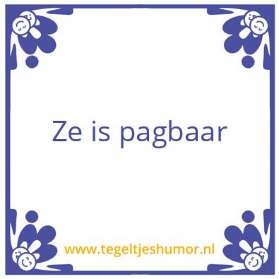 Tegeltje: Luuc