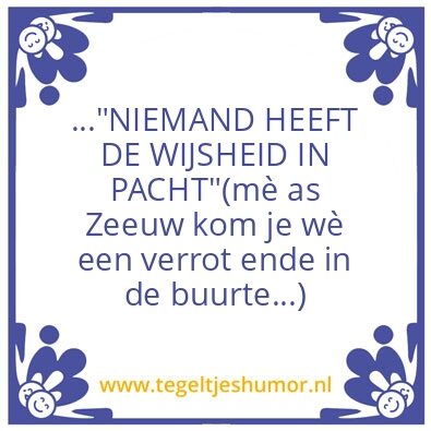 Tegeltje: Zeeuws Socrates
