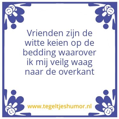 Tegeltje: Gelezen in een wachtkamer …