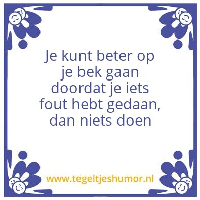 Tegeltje: Wijsheid