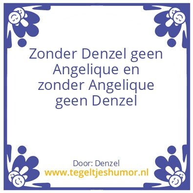 Tegeltje: Love