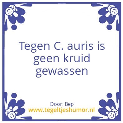 Tegeltje: candida