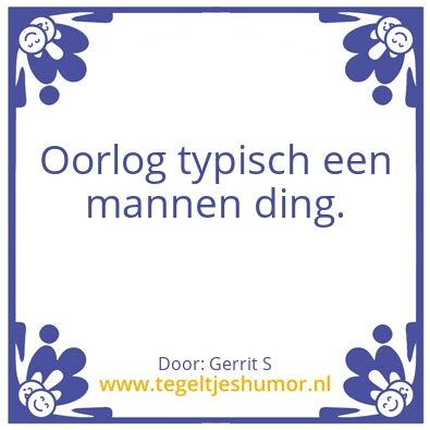 Tegeltje: Ik ben Gerrit