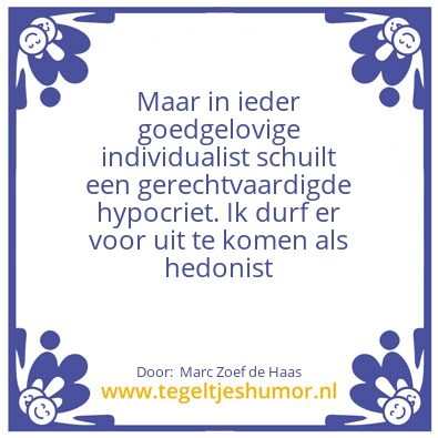 Tegeltje: Tegeltje