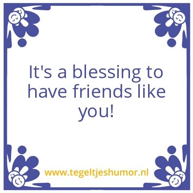 Tegeltje: Best Friends