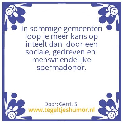 Tegeltje: Ik ben Gerrit.