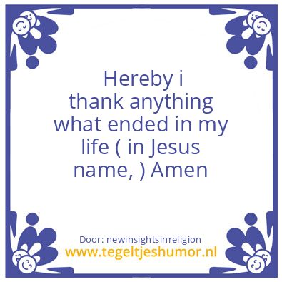 Tegeltje: Hereby.