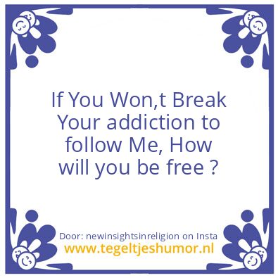 Tegeltje: This is personal.