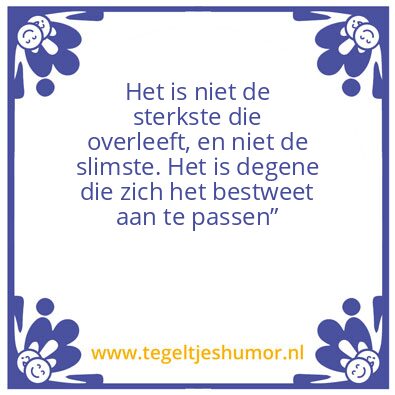 Tegeltje: Omdenken