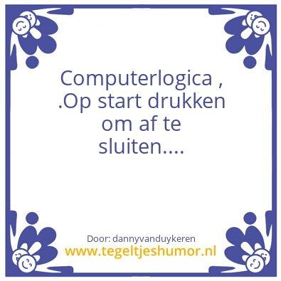 Tegeltje: Tegel