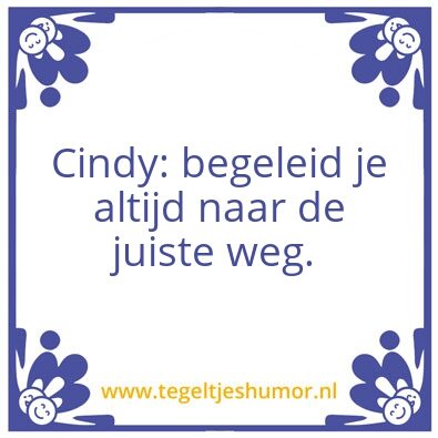 Tegeltje: X