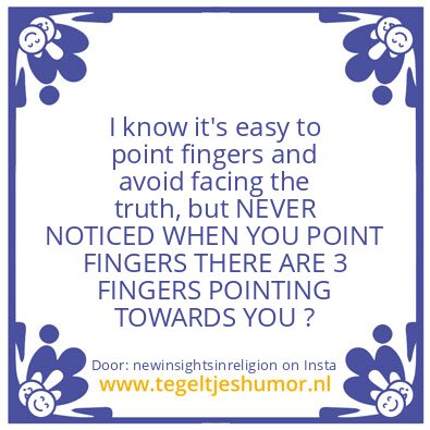 Tegeltje: TRUTH IS THE BASE OF CREATION.