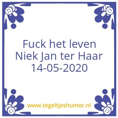 Tegeltje: Tegel