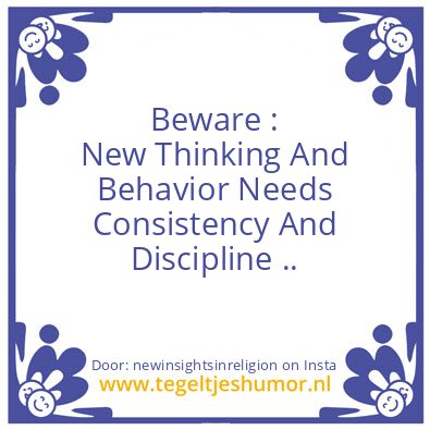Tegeltje: Changing the YOU !