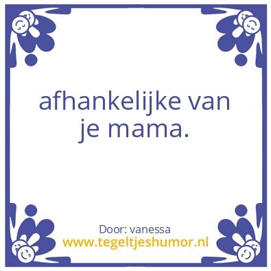 Tegeltje: mama bedank voor alles #3