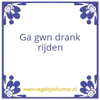 Tegeltje: Nick beukers