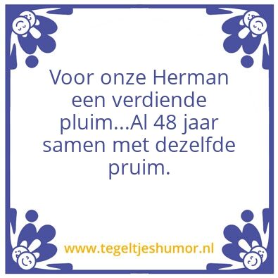 Tegeltje: 48 jaar