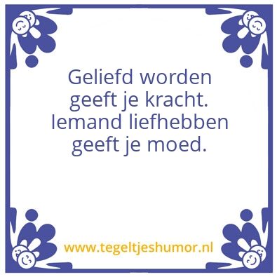 Tegeltje: Tegel