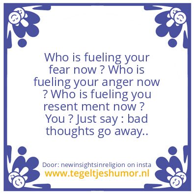 Tegeltje: Stand Up.