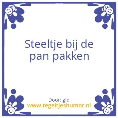 Tegeltje: fdgd