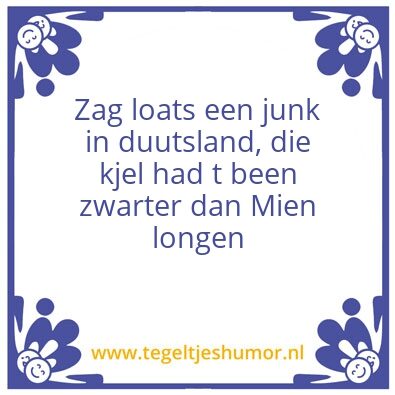 Tegeltje: Spieker
