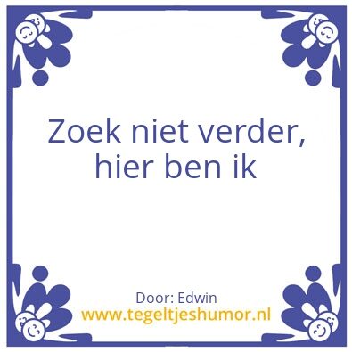 Tegeltje: ,