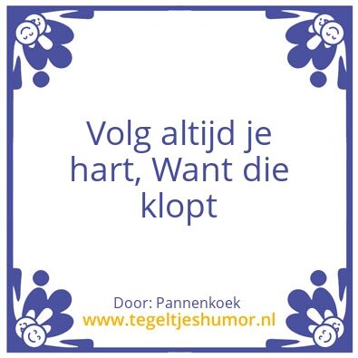 Tegeltje: pannenkoek